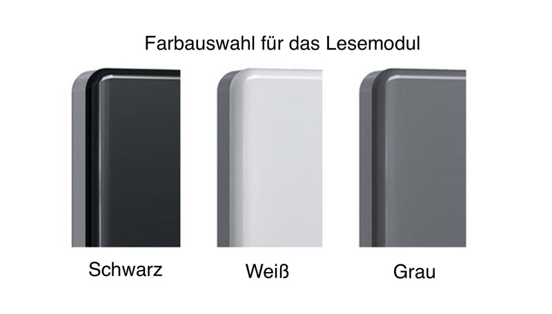 DOM ENiQ Guard Wideline Set einseitig lesend (mit mechanischem Innenbeschlag)