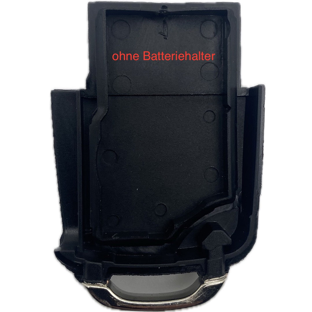 Autoschlüssel Gehäuse für Funk geeignet für VW 3Taster (LED Mitte)