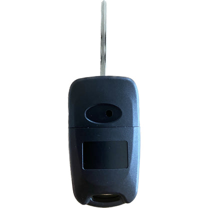 Autoschlüssel Gehäuse für Funk Klappschlüssel geeignet für Hyundai und KIA (schwarz)
