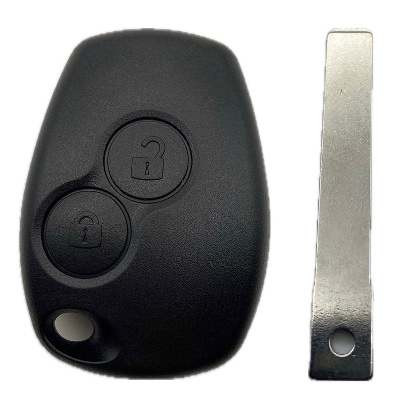 Autoschlüssel Gehäuse 2 oder 3 Taster Funkschlüssel geeignet für Renault, Dacia, Opel, NISSAN