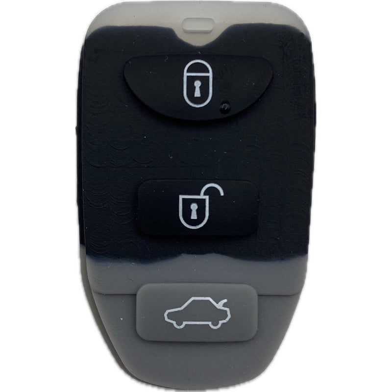 Autoschlüssel Gummipad, Drückpad für Funk Schlüssel kompatibel mit Hyundai, KIA