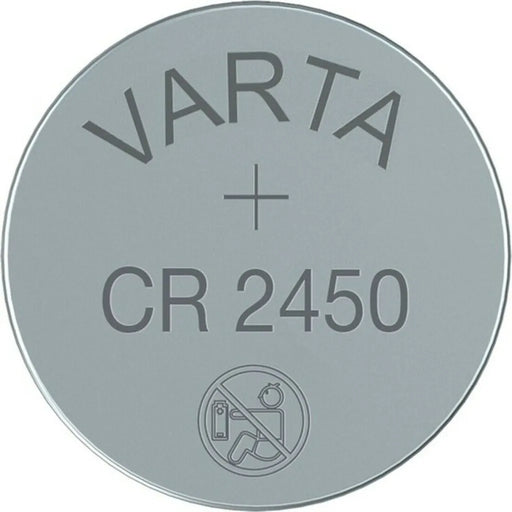 Knopfzelle Varta CR 2450 von oben