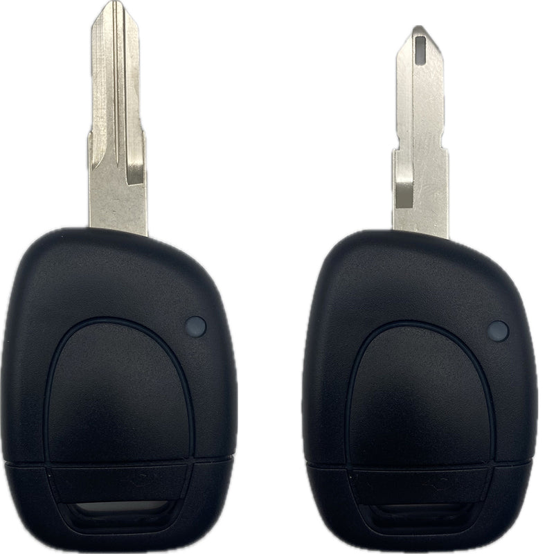Autoschlüssel komplett 1 Taster Funkschlüssel geeignet für Renault