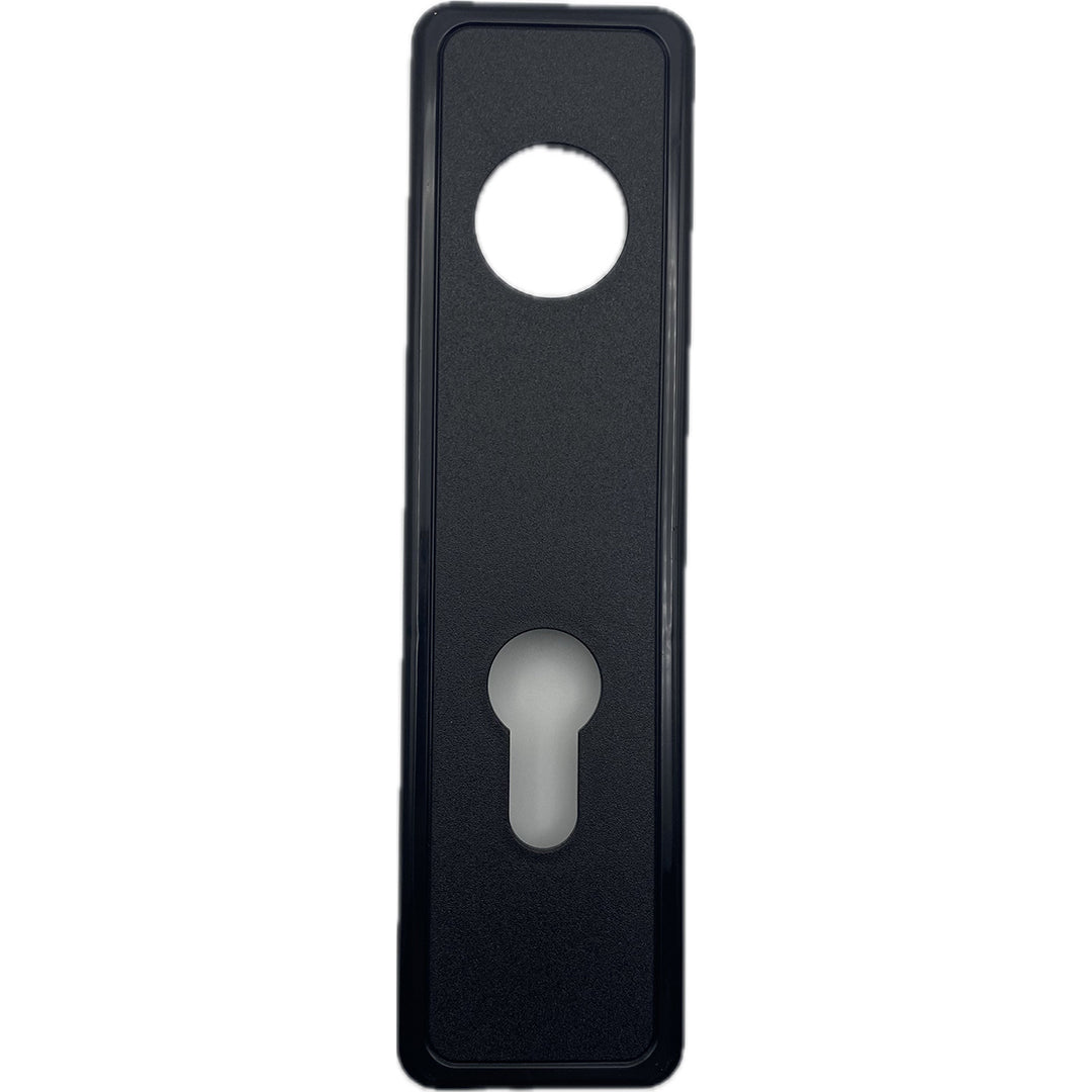 Hochwertiger FH-Tür Beschlag für Feuerschutztür aus Kunststoff – Schwarz Matt
