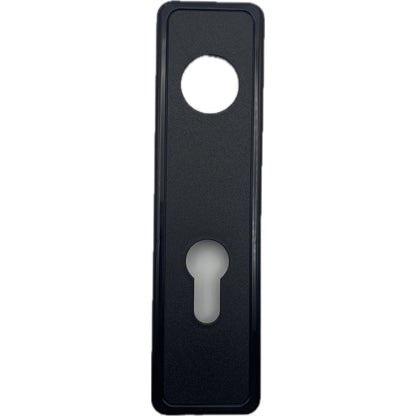 Hochwertiger FH-Tür Beschlag für Feuerschutztür aus Kunststoff – Schwarz Matt