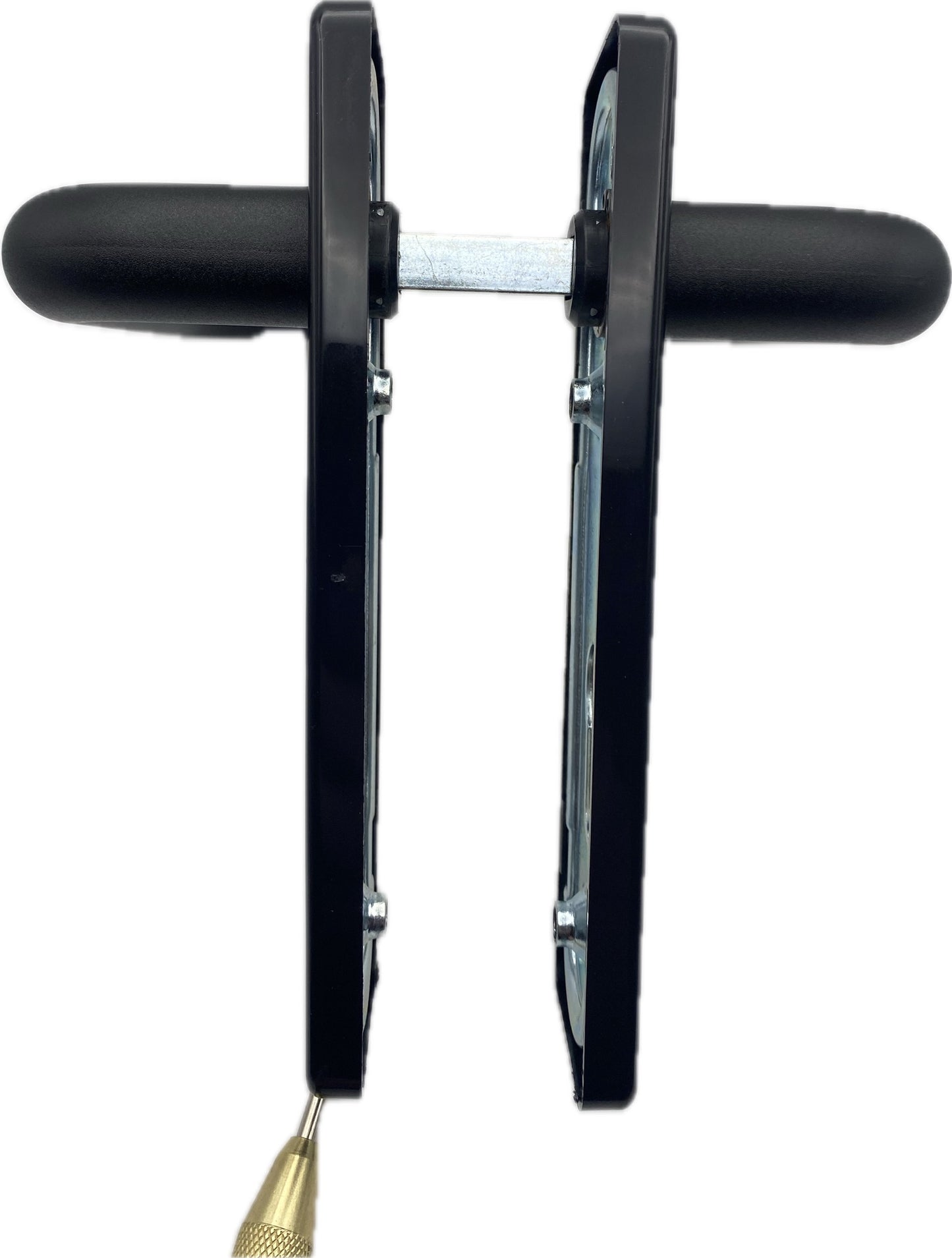 Hochwertiger FH-Tür Beschlag für Feuerschutztür aus Kunststoff – Schwarz Matt