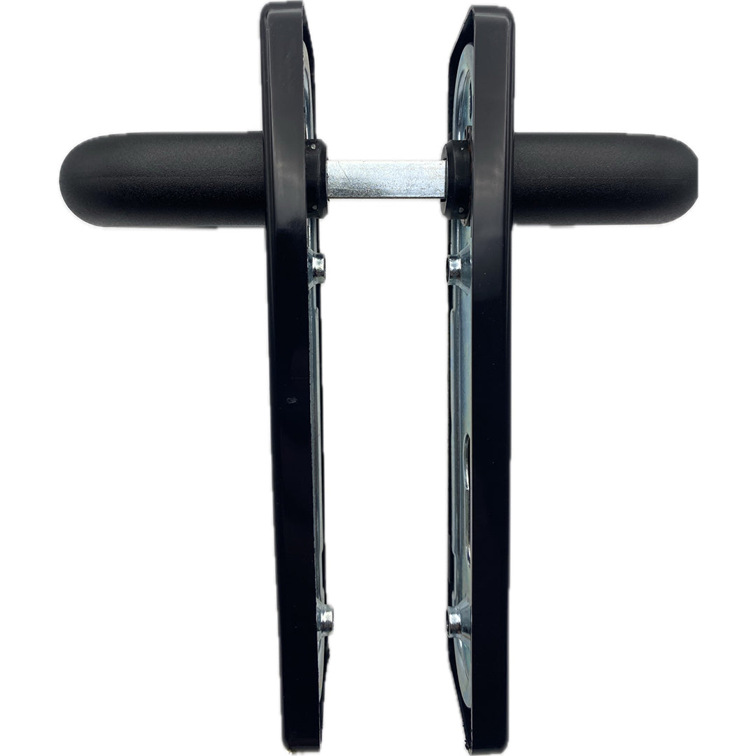 Hochwertiger FH-Tür Beschlag für Feuerschutztür aus Kunststoff – Schwarz Matt