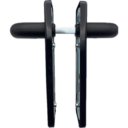 Hochwertiger FH-Tür Beschlag für Feuerschutztür aus Kunststoff – Schwarz Matt