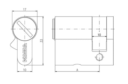Halbzylinder dormakaba gemini plus – sicher & flexibel kaufen
