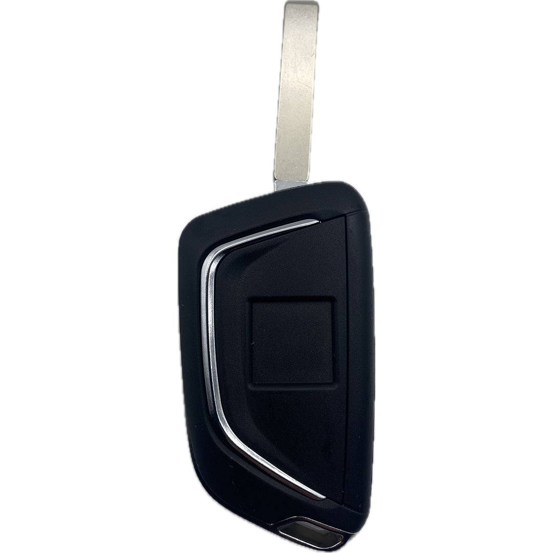 UPGRADE Autoschlüssel Gehäuse für Funk Klappschlüssel geeignet für Citroen, Peugeot 2 oder 3 Tasten
