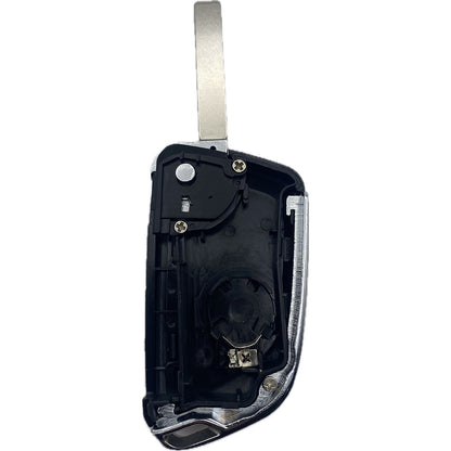 UPGRADE Autoschlüssel Gehäuse für Funk Klappschlüssel geeignet für Citroen, Peugeot 2 oder 3 Tasten