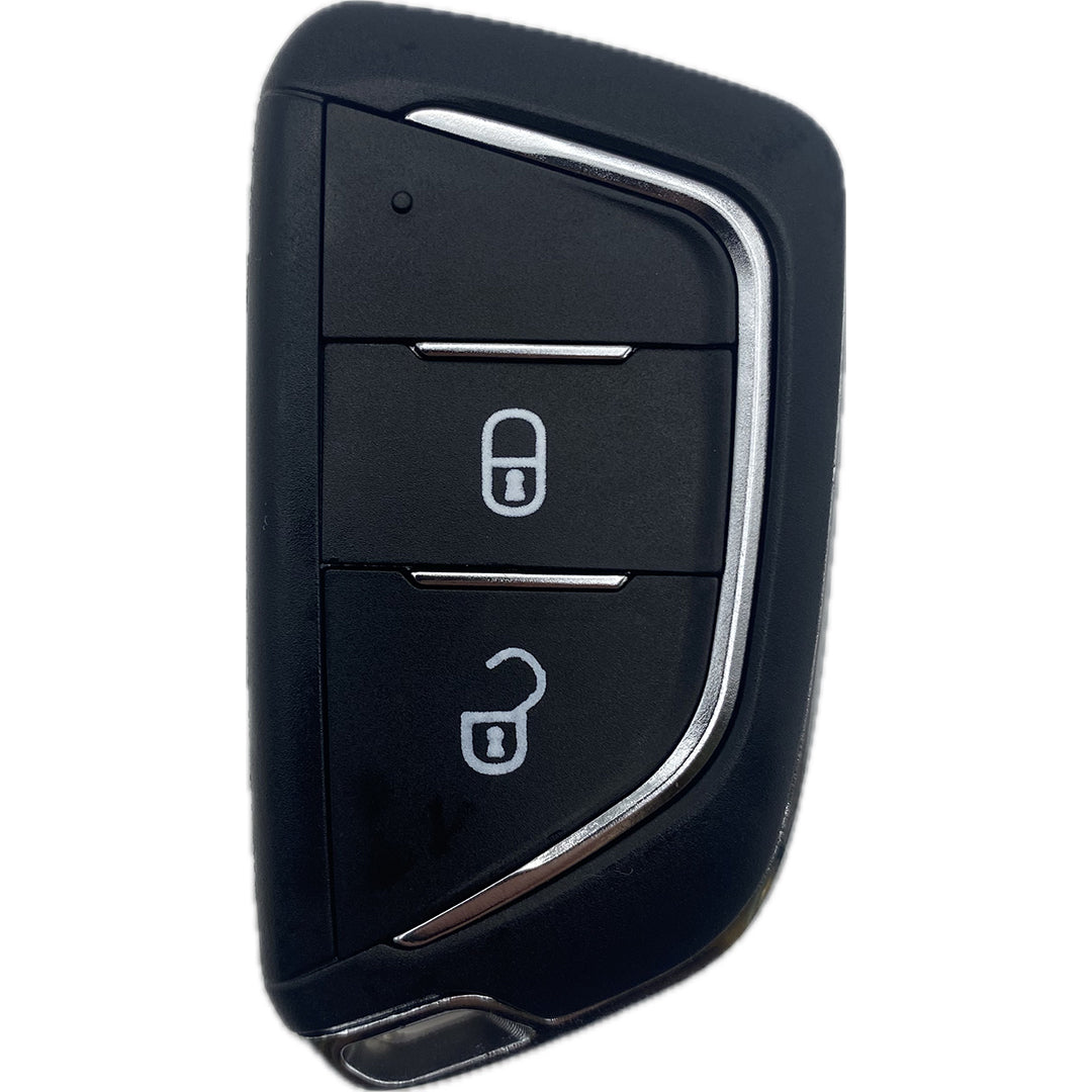 UPGRADE Autoschlüssel Gehäuse für Funk Klappschlüssel geeignet für Citroen, Peugeot 2 oder 3 Tasten