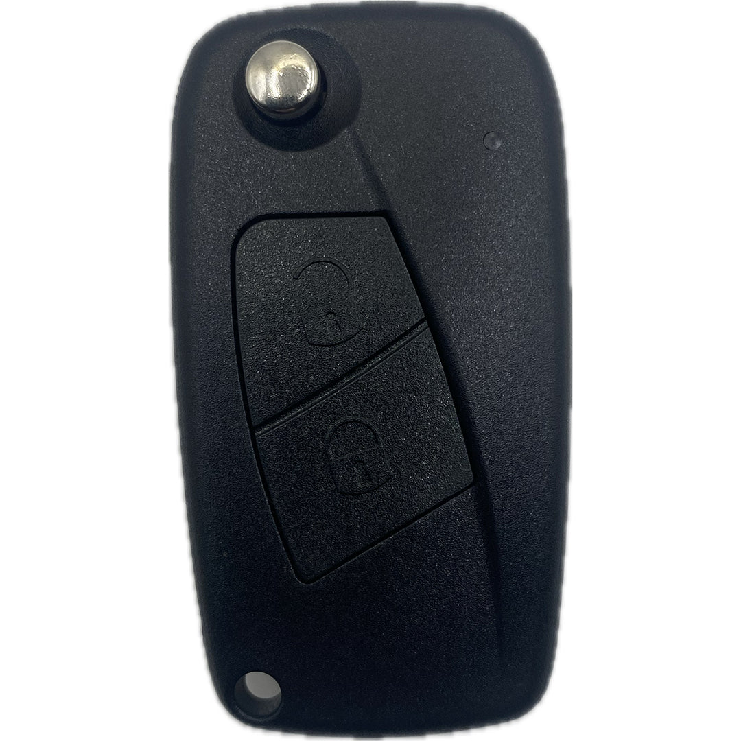 Autoschlüsselgehäuse für Funk Klappschlüssel geeignet für FIAT mit 2 oder 3 Tasten