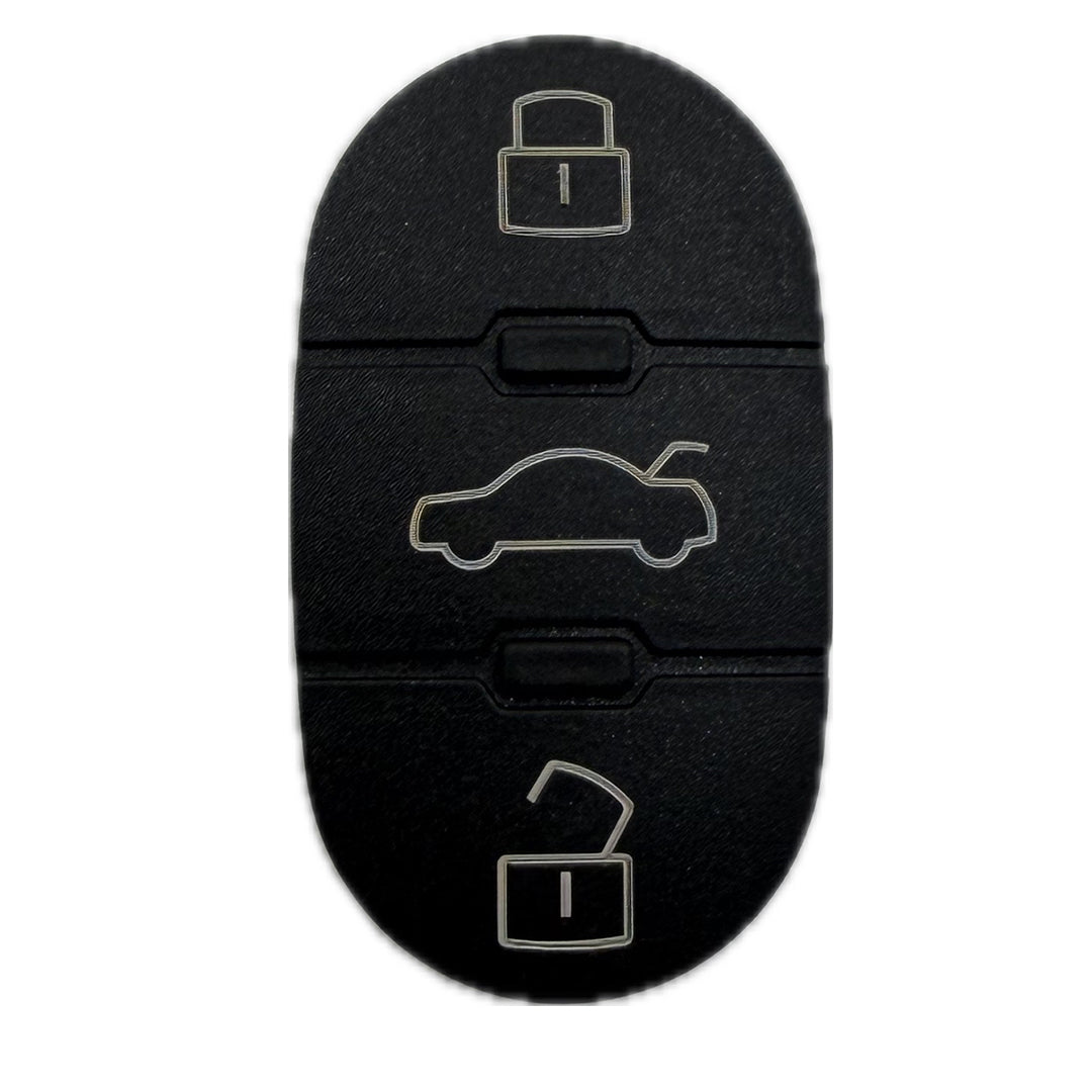 Ersatz Gummimatte, Tastenfeld geeignet für ältere Audi Funkschlüssel 2 oder 3-Tasten