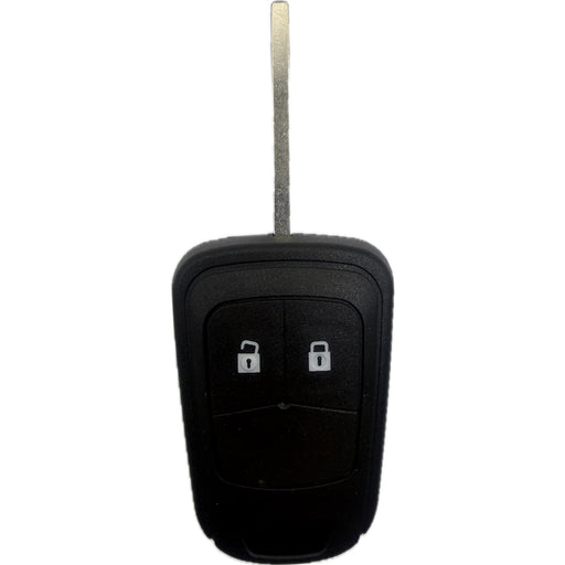 Autoschlüssel Gehäuse für Funkschlüssel geeignet für Opel, Chevrolet ab (2009 - 2016) 2 Taster – Foto 1 | schluessel24