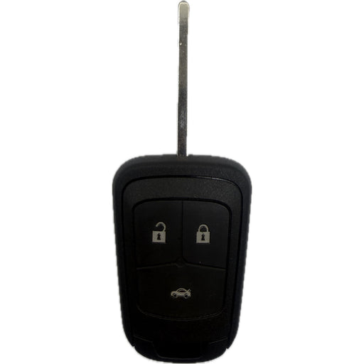 Autoschlüssel Gehäuse für Funkschlüssel geeignet für Opel, Chevrolet (2009 - 2016) 3 Taster – Foto 1 | schluessel24