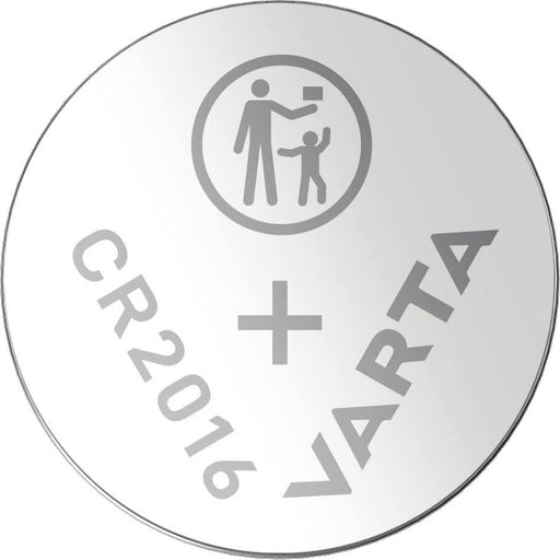 Varta CR2016 Knopfzelle Batterie für Autoschlüssel