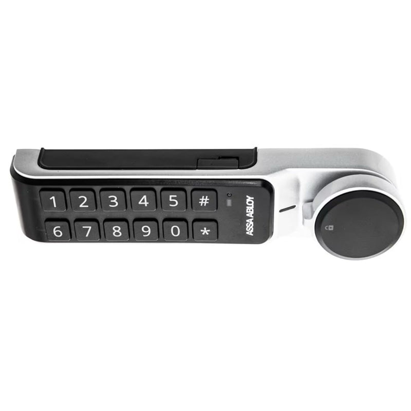 ASSA ABLOY PIN ML53PA Spindschloss mit Zahlencode – elektronisches Codeschloss für Spinde und Schränke