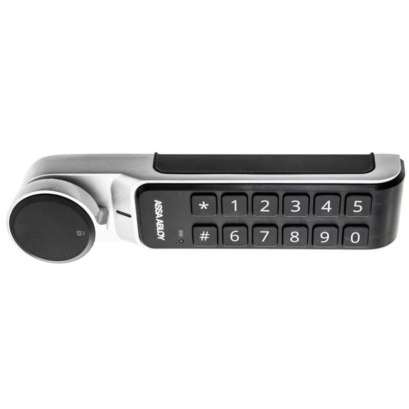 ASSA ABLOY PIN ML53PA Spindschloss mit Zahlencode – elektronisches Codeschloss für Spinde und Schränke