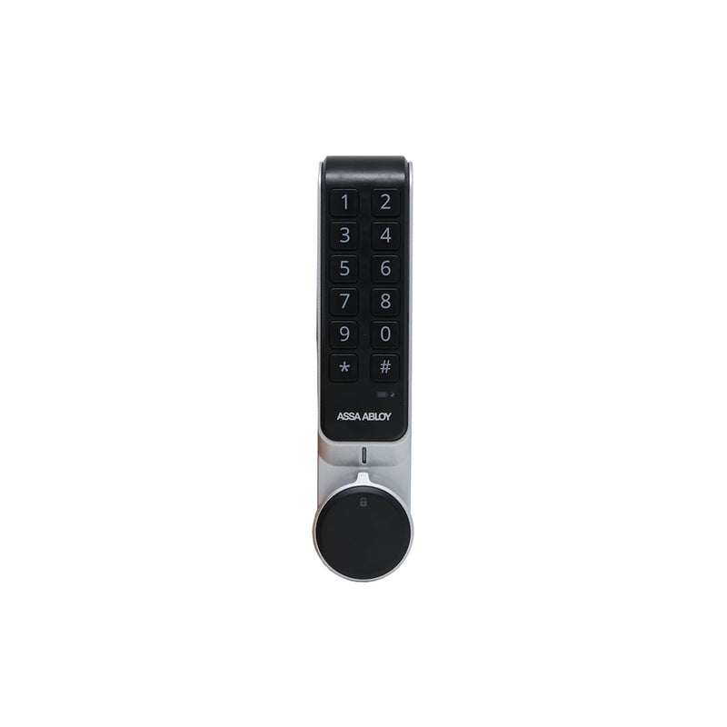 ASSA ABLOY PIN ML53PA Spindschloss mit Zahlencode – elektronisches Codeschloss für Spinde und Schränke