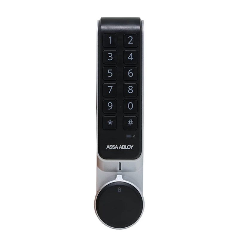 ASSA ABLOY PIN ML53PA Spindschloss mit Zahlencode – elektronisches Codeschloss für Spinde und Schränke