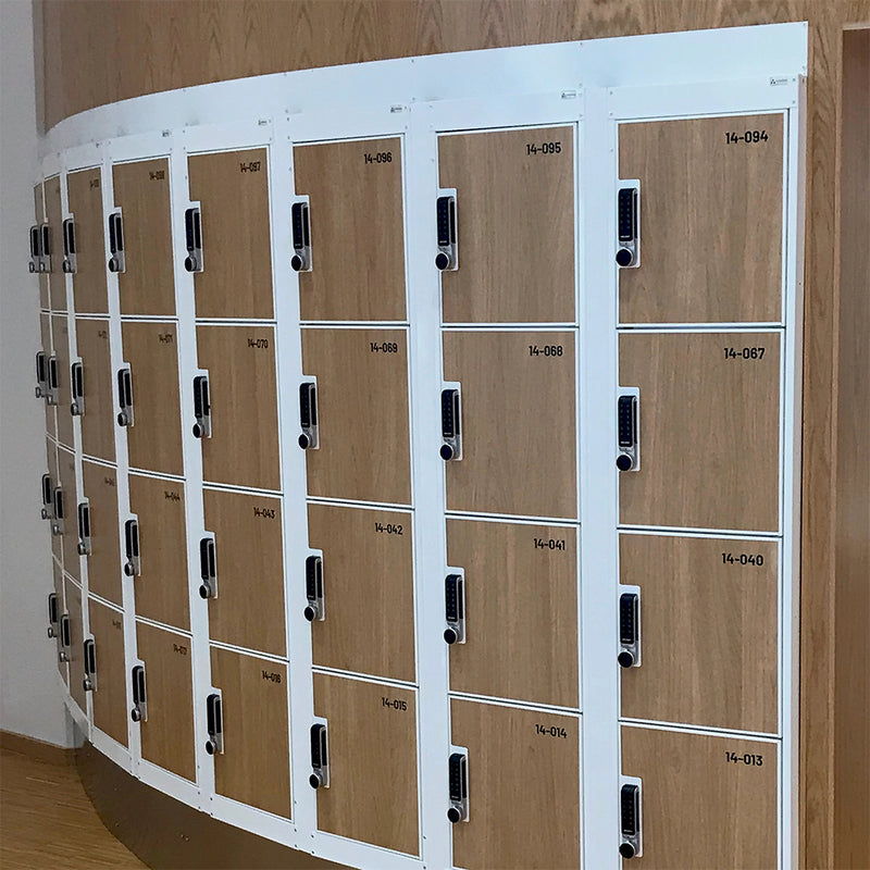 ASSA ABLOY PIN ML53PA Spindschloss mit Zahlencode – elektronisches Codeschloss für Spinde und Schränke