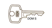 DOM S Nachschlüssel Zackenschlüssel
