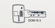 DOM Nachschlüssel IX 5 Wendeschlüssel
