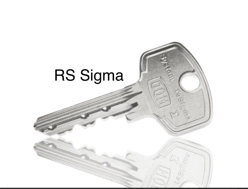 DOM Nachschlüssel RS Sigma Zackenschlüssel
