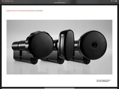 Halbzylinder dormakaba gemini plus – sicher & flexibel kaufen