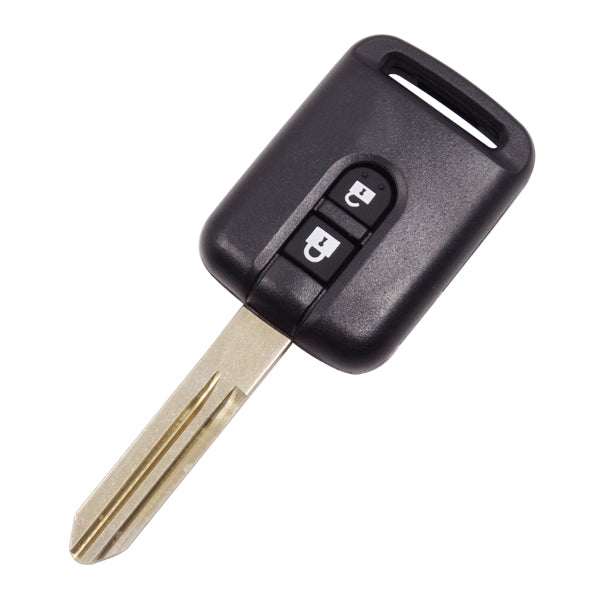 Autoschlüssel Gehäuse geeignet für NISSAN für Funk Schlüssel 2 Taster