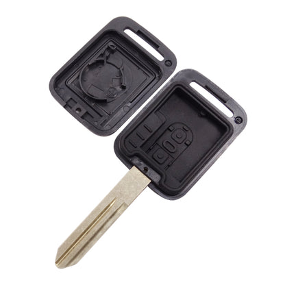 Autoschlüssel Gehäuse geeignet für NISSAN für Funk Schlüssel 2 Taster