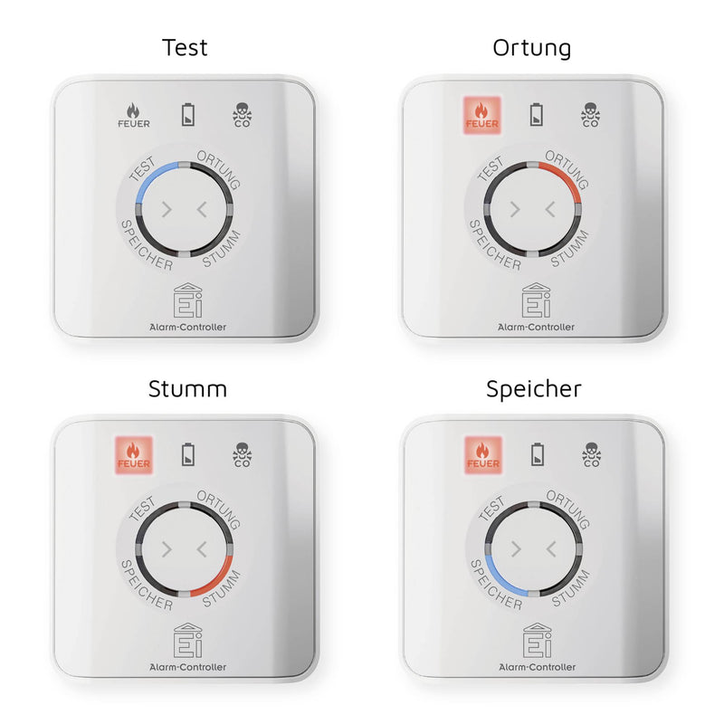 Ei Electronics Ei450iDW Alarm-Controller – Funk Alarm System Steuergerät für Rauchmelder